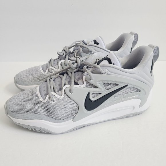 NEW Nike KD 15 Promo Basketball Shoes DX6648-003 Size 12 Wolf Gray White